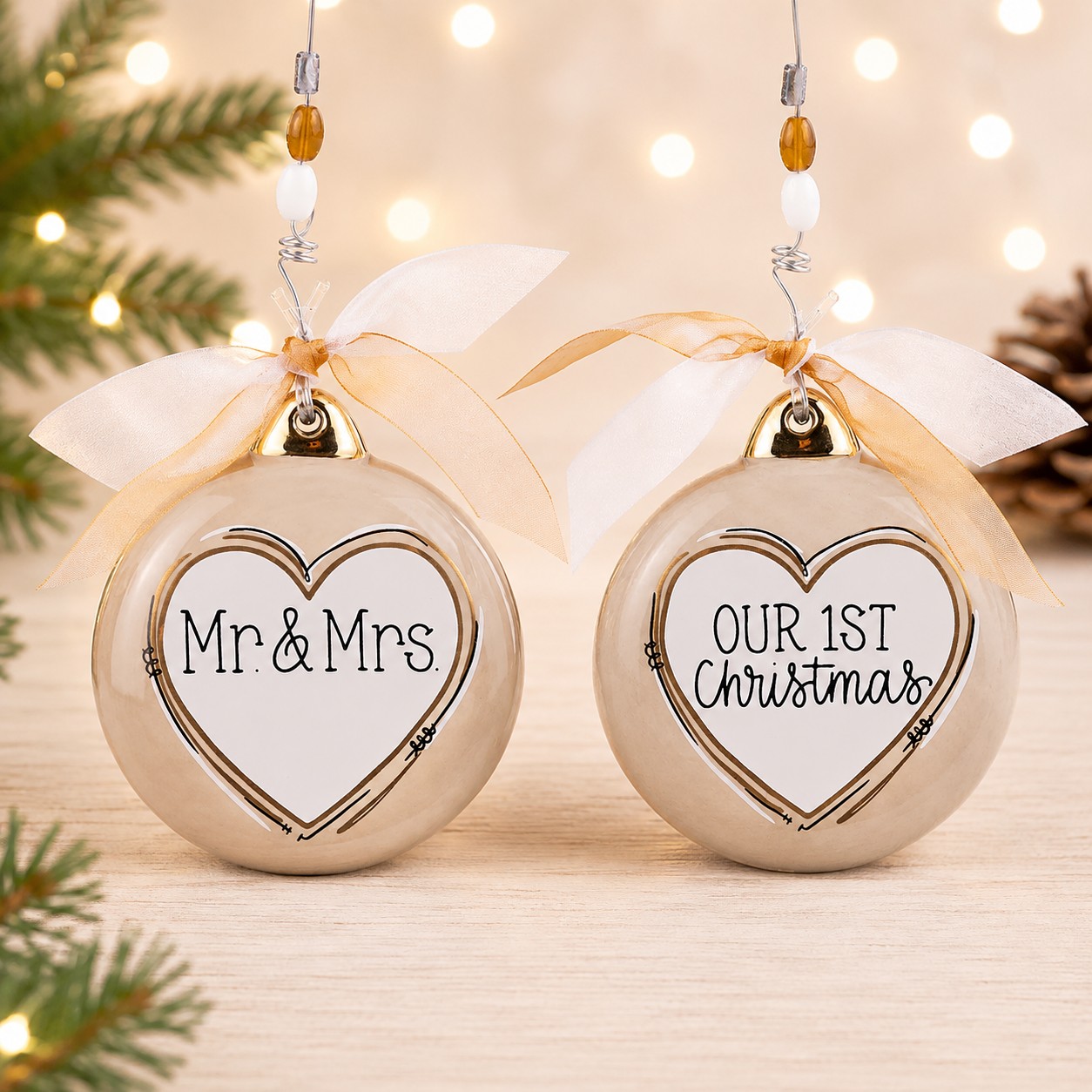 Our First Christmas Puff Ornament